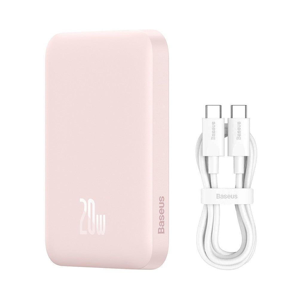 Baseus Magnetic Mini Wireless Charging Power Bank 6000mAh 20W (Overseas Edition) Baseus Magnetic Mini Wireless Charging Power Bank 6000mAh 20W (Overseas Edition)